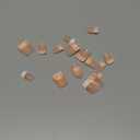 KISS Salon Acrylic Press On Nails, Nail glue included, 'Sugar Rush', French, Medium Size, Square Shape, Includes 28 Nails, 2g Glue, 1 Manicure Stick, 1 Mini File