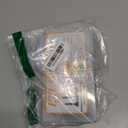 150Pcs Self Drilling Screws Assortment Kit, 410 Stainless Steel Self Tapping Sheet Metal Screws, Black Zinc Plated, #8 1/2" 3/4" #10 1" 1-1/2", Hex Washer Head