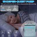 Cold Therapy Machine with Programmable Timer, Ice Machine for Knee After Surgery ACL,Cryotherapy Pain Relief Compression Pad for Shoulder, Arm, Ankle