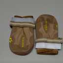 QUMY Dog Shoes for Large Dogs, Medium Dog Boots & Paw Protectors for Winter Snowy Day, Summer Hot Pavement, Water-Resistant in Rainy Weather, Outdoor Walking, Indoor Hard floors Skid-Resistant Sole Khaki (Size 6: 2.6''x3.0''(W*L) (Pack of 4)