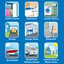 Arm & Hammer Fragrance Free Refillable Moisture Absorber and Odor Eliminator 14 oz. Tub