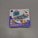 hahaland Montessori Toys for 1 Year Old Boy Girl Birthday Gift - 10 in 1 Cloth Fishing Game Easter Basket Stuffers for Toddler Toys 1-3 with Stacking Cups - Number Counting, Color Sorting Learning