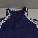 Yonique Women Tankini Swimsuit with Shorts - Tummy Control Two Piece Bathing Suit Swimwear with Sporty Pockets, Size L