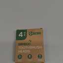 Bamboo Toothbrush Replacement Heads Compatible with Philips Sonicare, Soft Castor-Oil Biodegradable Bristles, Eco-Friendly Bamboo Handle, 4 Pack, Sustainable Daily Cleaning (White)