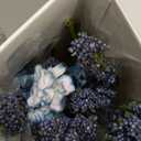 TEMPUS 10Pcs Artificial Flower Bulk Spring/Summer Flowers Wedding Party Vase Bouquet Floral Arrangement Home Decor Indoor Decor(Blue)