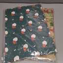 2 x Layninder Christmas Wrapping Paper, 8 Sheets Vintage Kraft Wrapping Paper w/Tags Stickers Rope, Xmas Paper w/Santa Reindeer Merry Christmas, Gift Paper for Holiday (27.6x19.7in, Folded)