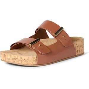Amazon Essentials Women's Cork Sandals (8, Tan)