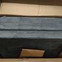 6-Inch Tri-Fold Mattress Twin Size - Foldable Futon Sofa Bed with Removable Washable Cover, Folding Memory Foam Futon Mattress | Non-Slip Bottom & Carry Handles for Guest, Camping, Dorm (Grey)