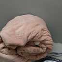 Westinghouse Electric Snuggle Throw Blankets with Foot Pocket, Wearable Heated Blanket with Sleeves, 6 Heating Levels & 2 to 10 Hours Heating Time Settings, 50 * 70"+18", Pink