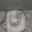 SATINIOR Cowgirl Outfit Hat for Women Bandana Skirt for Western Cowboy Party Halloween Adult Costume (White)