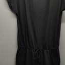 ANRABESS Rompers for Women Summer 2025 Casual Dressy One Piece Tshirt Short Pants Jumpsuit Beach Vacation Outfit Clothes (X-Large, Black)