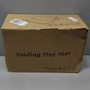 XVISHX Baby Play Mat, 74 x 50 Inch Play Mat Perfect for Use Baby Playpen, Foldable Baby Foam Playmat for Floor, Portable Waterproof Activity PlayMats for Babies, Infants and Toddlers