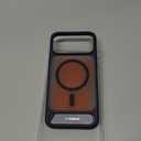 TORRAS Strong Magnetic & Seamless Stand for iPhone 17 Pro Max Case, Fit for MagSafe, Military Grade Drop Protection, Invisible Adjustable Kickstand, Camera Control Button, Translucent Matte Deep Blue