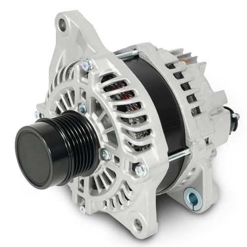 Alternator 04801490AA Fits for Dodge Journey L4 2.4L 2360cc, 2009-2020 Replace 11440, A002TX0281, A2TX0281, AL6480X, 11440N, 4801490AA, 4801490AC, 4801490AD (12V 160A CW 6-Grooves) 1 Year Worry-Free