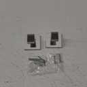 Heavy Duty Stainless Steel Towel Hooks, Wall Mounted Square Robe Hooks for Bathroom, Kitchen, Bedroom, Hotel Brushed Nickel 2 Pack