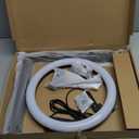 Weilisi 12'' Ring Light with Stand 72'' Tall & 2 Phone Holders,38 Color Modes Selfie Light with Tripod Stand, Big LED Ring Light for iPhone/Android/Camera,YouTube,Makeup, Multicolor