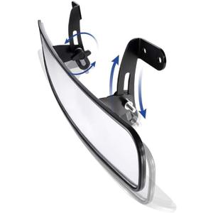 16.5" Wide Rear View Convex Golf Cart Mirror For FITS for E-Z-GO, for Club Car, and for Yamaha