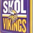 YouTheFan NFL Minnesota Vikings Slogan Series 3D Wall Art