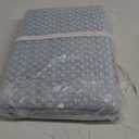 Bedsure Cooling Cotton Waffle Queen Size Blanket - Lightweight Breathable Blanket of Rayon Derived from Bamboo for Hot Sleepers, Luxury Throws for Bed, Couch and Sofa, Blue, 90x90 Inches