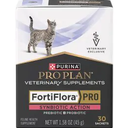 Purina Pro Plan Fortiflora PRO Synbiotic Action Feline Veterinary Supplements 30 sachets