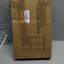 Portable Closet, Wardrobe Closet with 4 Shelves and 2 Hanging Rods, Freestanding Clothing Rack for Bedroom, Storage Organizer for Hanging Clothes, Black