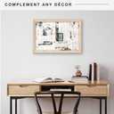 MCS Studio Gallery Classic 16x24 Poster Frame Natural Woodgrain Engineered Wood, Vertical & Horizontal Wall Hanging Large Picture Frame for Photos, Posters & Art Prints (1-Pack)