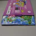 QUOKKA Magnetic Toddler Puzzles Ages 3-5 - 3 Educational Travel Games Puzzles for Kids Ages 4-6 - Space, USA and World Map Learning Toys for Boy and Girl 2-4 Learn United States