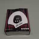 BIGBEAR UV Light for Nails, 48W UV LED Nail Lamp for Gel Polish, Fast Nail Dryer with Automatic Sensor, 3 Timer Setting, Small and Portable, LED Nail Light for Fingernail and Toenail (Single (pink))