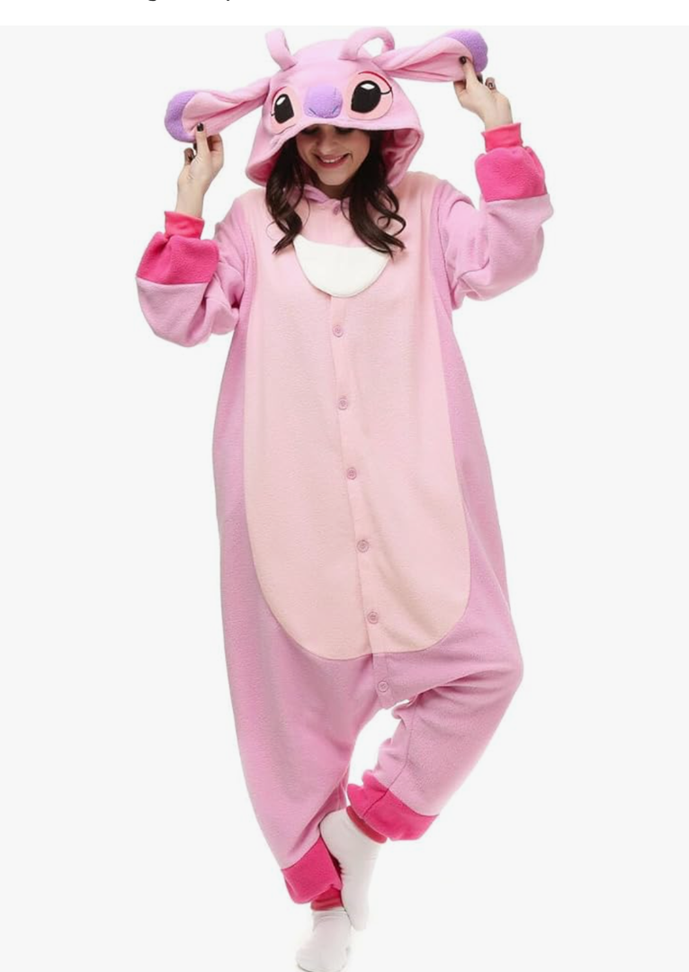 Wishliker Adult Onesie Animal Pajamas Halloween Cosplay Costumes Party Wear  Size S