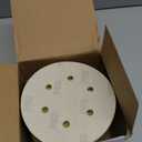 MAOKLA 80 Grit 6 Inch Sanding Discs, 100-PCS, 6 Hole, Hook and Loop Sandpaper Set, Round Orbital Sand Paper Discs for Sander