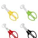 Quail Egg Scissors 8 Color - 16 Pack Stainless Steel Quail Egg Cutter Peeler Opener Shears Tool for Kitchen (Multicolor) 