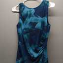 PRETTYGARDEN Womens Summer Wedding Guest Dress 2026 Spring Mesh Sleeveless Bodycon Ruched Floral Holiday Maxi Long Dresses (Medium, Lake Blue Floral)