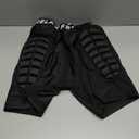 Frelaxy 3D Protective Butt Pads Padded Shorts for Snowboard, Ski and Skate, Crash Pad Impact Gear, Protection for Tailbone, Hip, and Butt (Black)