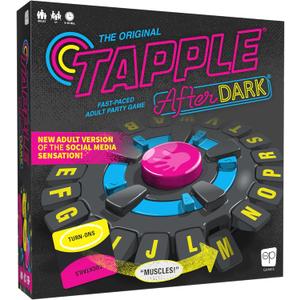 Tapple: After Dark Word Game, Fast-Paced Board Game for Ages 17+, Pick a Category, Tap a Letter, Shout an Answer, and Race Against The Timer to be The Last Player, Great Party Game for 1+ players