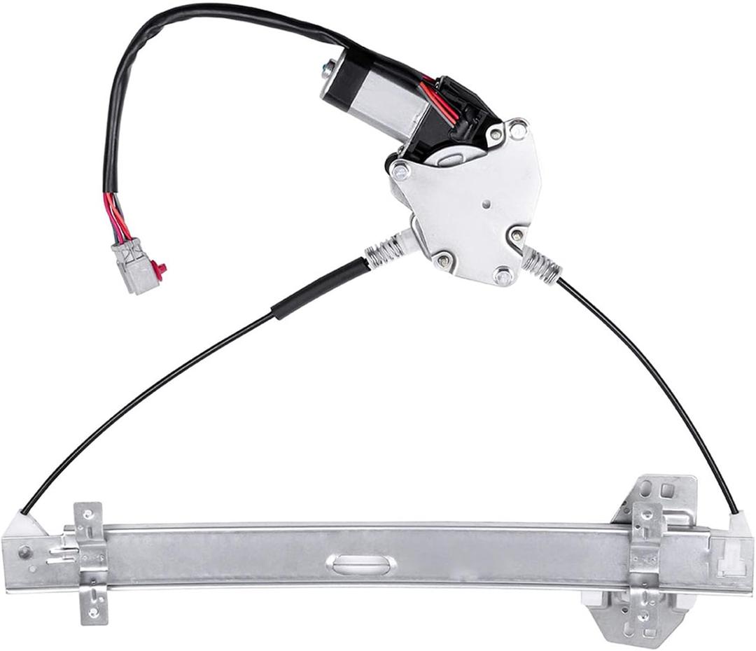 FINDAUTO 748-131 Front Left Driver Side Power Window Regulator with Motor Fit for 2003 2004 2005 2006 2007 2008 2009 2010 2011 for Honda Element