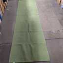 Washable Runner Rug 3x5 Non Slip Rubber Backed Wide Hallway Runner Entryway Runner Indoor, Kitchen Rugs Woven Cotton Floor Carpet for Hall Entrance Bedroom, Olive Green/Earthy Green