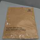 Vitalizart Paper Gift Bags With Ribbon Handles Set of 10 Assorted Colors Bulk Reusable For Gift Wrap Girls Kids Birthday Bridal Shower Party Favors Goodie Bags Candy Christmas 7.87"x3.54"x7.09" Small