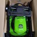 Greenworks 40V 21" Brushless Cordless (Smart Pace / Self-Propelled) Lawn Mower (75+ Compatible Tools), (2) 4.0Ah Batteries and Charger Included