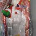 SdeNow Dancing Santa Claus Plush Toy  Animated Singing and Twisted Wiggle Hip Christmas Figure for Kids, Funny Musical Holiday Decor, Interactive Christmas Plush Gift  Spanish Song