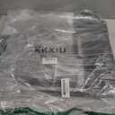 KKXIU Updated 2-In-1 Insulated Lunch Bag & 15.6 Inch Laptop Tote for Women, Large Capacity Thermal Meal Bag with Padded Laptop Compartment, Quilted Work Bag for Office, Teacher, Commuter (Black)