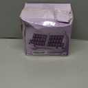 REWXXD Foot Roller Massager for Plantar Fasciitis Relief, Large Size, Eases Foot Pain & Cold Feet, Enhances Circulation, Portable, Split into Two, Full-Body Washable, Purple