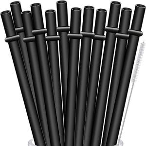 12 Reusable Straws + Straw Cleaner