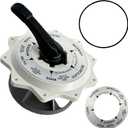 270067 2-Inch Top Valve Assembly Replacement for Hiflow Top and Side Mount Pool Spa Multiport Valve 261055 261152