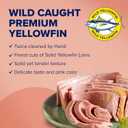 Rio Mare Premium Yellowfin Tuna with a Drizzle of Olive Oil, 2.3 Ounce Can (24 Pack), Italy's No.1 Tuna Brand, Wild Caught, High Protein Canned Tuna, No Draining Required