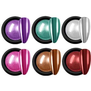 Chrome Nail Powder for Beautiful Mirror Effect Chrome Powder Get the Polish of Your Dreams with Our Nail DIY Enthusiasts Chrome Powder for Nails(SET D)