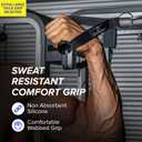 Core Prodigy Heavy Duty Exercise Handles - Grip Attachments for Cable Machine Pulleys, Gym Equipment, Resistance Bands, and Weight Lifting