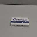 goldenwarm Pack of 3 Matte Black Heavy Duty Iron Door Hinges, 4 Inch x 4 Inch Interior and Exterior Black Door Hinges with 5/8" Radius Corners