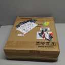 AWTATOS Cube Storage Organizer, Storage Cubes Shelves Bookshelf, 6 Cube Closet Organizers and Storage, DIY Stackable Plastic Clothes Organizer Shelving for Bedroom, Home, White