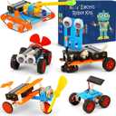 STEM Science Kits for Kids 8-12, Robotics Robot Building Car Kit STEM Toys for Boys Robots Craft 6-8, Science Activities Experiment Engineering Project Electronics 6 7 8 Year Old Boy Gifts
