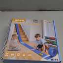 Flex Tracks 15 Ft for Kids Starter Set, Flexible Race Car Ramp Track with Suction Cups Compatible with Diecast 1/64th Cars for Ages 3 & Up (Daytona Blue & Yellow)